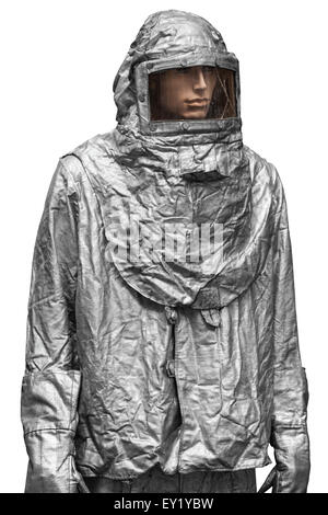 Mannequin dans l'ancien employé des chemins de fer d'uniformes Banque D'Images