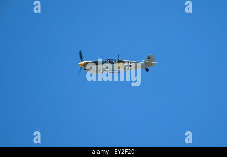 Le Gloucestershire, Royaume-Uni. 19 juillet, 2015. Messerschmitt Bf 109G-4 Crédit : Bob Sharples/Alamy Live News Banque D'Images