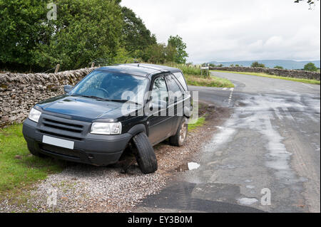 Accident de voiture véhicule Banque D'Images