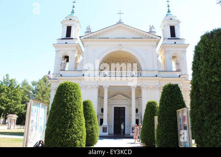 L'église Sainte-Anne de Wilanow, Varsovie, Pologne Banque D'Images