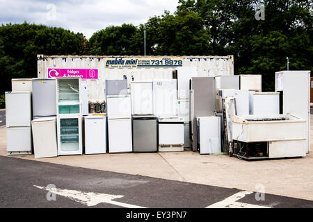 Image - Leeds City Council Le recyclage Banque D'Images