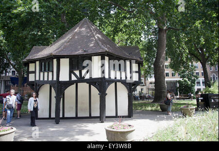 Soho Square Garden à Soho, Londres UK Banque D'Images