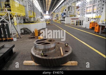 Milan (Italie), de l'industrie presse INNSE groupe Camozzi Banque D'Images