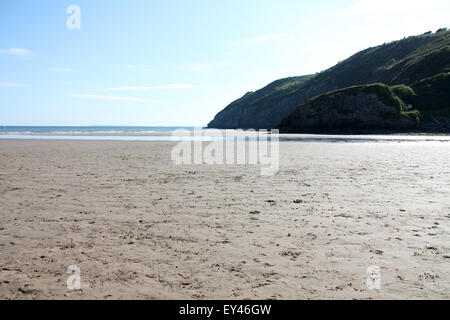 Pendine Sands Beach, Carmarthenshire, Pays de Galles. UK Banque D'Images