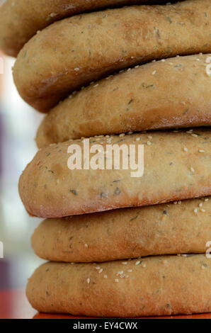 Pile de galette Banque D'Images