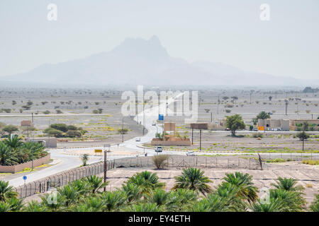 Image de paysage à fort de jabreen sultanat Oman, middle east Banque D'Images