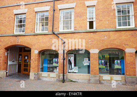 Bibliothèque de Shire Hall Market Street Stafford Staffordshire UK Banque D'Images