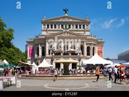 Opéra Alte Oper, Opernplatz Festival, Frankfurt am Main, Hesse, Allemagne Banque D'Images
