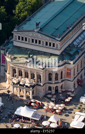 Opéra Alte Oper, vue depuis la tour principale, Frankfurt am Main, Hessen, Allemagne Banque D'Images