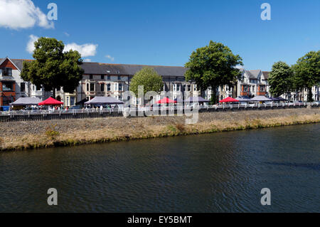 Farmers Market, Fitzhamon Embankment, Riverside Cardiff, Pays de Galles, Royaume-Uni. Banque D'Images