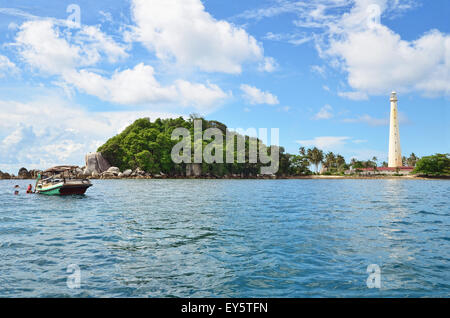 Paysage de l'île de Lengkuas Banque D'Images