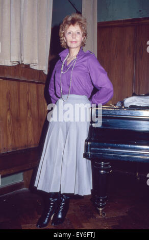Deutsche Schauspielerin Sonja Ziemann, Deutschland 1970 er Jahre. L'actrice allemande Sonja Ziemann, l'Allemagne des années 1970. 24x36dia126 Banque D'Images