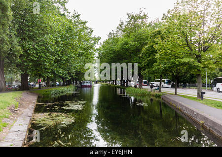 Canal de Dublin Banque D'Images