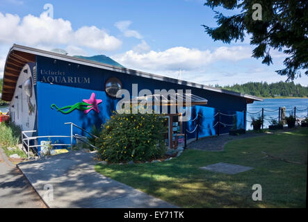 Aquarium d'Ucluelet. Sur la côte ouest de l'île de Vancouver, Colombie-Britannique, Canada. Banque D'Images