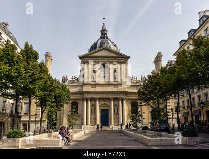 Université de la Sorbonne, Place de la Sorbonne, Quartier Latin, Paris, France Banque D'Images