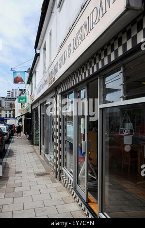 La célèbre Bardsley's shop et restaurant de poisson frit dans Baker Street Brighton Banque D'Images