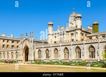 Nouvelle Cour St Johns College l'université de Cambridge Cambridge Cambridgeshire England UK GB EU Europe Banque D'Images