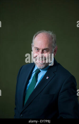 Ancien directeur de l'Edinburgh Festival Fringe, Alistair Moffat, apparaissant à l'Edinburgh International Book Festival 2014. Banque D'Images