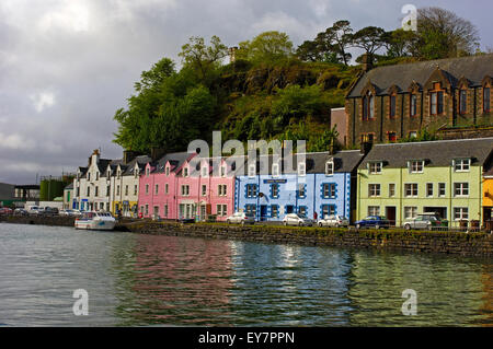 L'île de Skye, Portree, région des Highlands, en Écosse, Royaume-Uni Banque D'Images