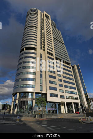 Bridgewater Place,bureaux,Leeds West Yorkshire, Angleterre, Royaume-Uni Banque D'Images