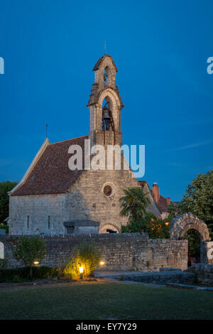 12e siècle l'église et de l'Hospitalet de l'ancien hôpital pour les pèlerins, rocamadour, Midi-pyrénées, france Banque D'Images