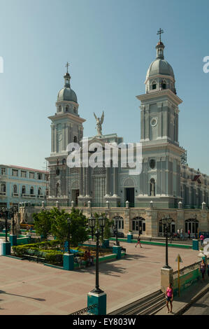 Catedral Metropolitana, Santiago de Cuba, Cuba Banque D'Images