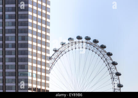 London Eye, Londres, Angleterre, Royaume-Uni Banque D'Images
