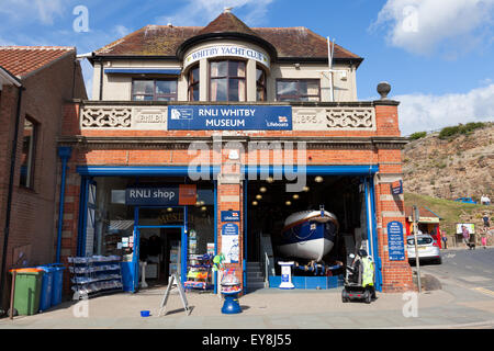 RNLI Whitby Museum, Whitby, North Yorkshire, Angleterre, Royaume-Uni Banque D'Images