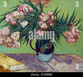 Vincent van Gogh (1853-1890). Peintre hollandais. Des lauriers-roses, 1888. Huile sur toile. Metropolitan Museum of Art de New York. USA. Banque D'Images