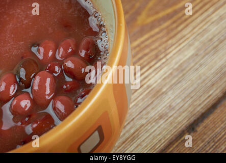 Mélange à soupe de haricots de Buckeye Banque D'Images