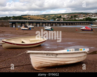 Estuaire Teign, Shaldon, Devon, UK Banque D'Images