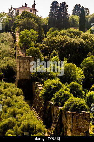 Fort Belvédère pendant une, Florence, Italie. Banque D'Images