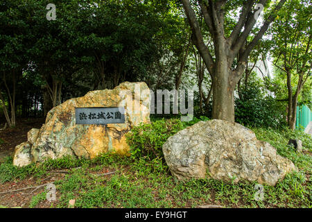 Parc du Château de Hamamatsu Hamamatsu,Ville, préfecture de Shizuoka, Japon Banque D'Images