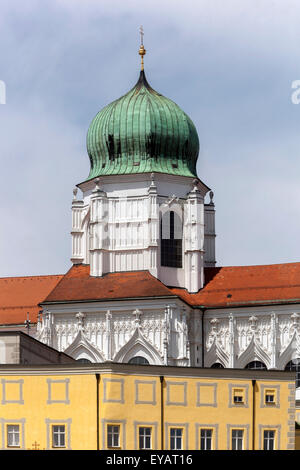 L'architecture de la cathédrale de Passau Passau Allemagne Allemagne Banque D'Images