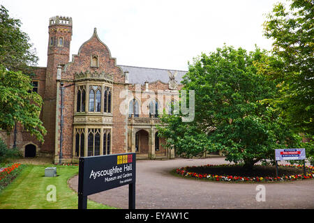 Ayscoughfee Hall Museum et jardins, Churchgate Spalding Lincolnshire UK Banque D'Images