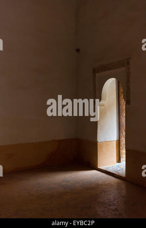 La Medersa Ben Youssef à Marrakech, Maroc Banque D'Images