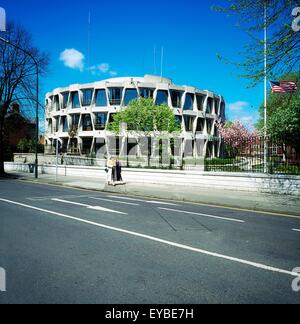 Ambassade des États-Unis d'Amérique, Dublin, Dublin, Irlande ; 20ème siècle Ambassade Conçu par John Macl. Johansen Banque D'Images