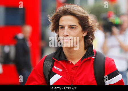 Sport Automobile : Championnat du Monde de Formule 1 de la FIA 2015, Grand Prix de Hongrie, # 98 Roberto Merhi (ESP, Manor Marussia F1 Team), Banque D'Images