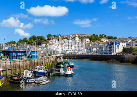 Le port de Brixham, Torbay, dans le Devon, England, UK Banque D'Images