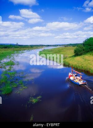 Shannon-Erne Waterway, Ballinamore-Ballyconnell Keshcarrigan, Canal, Co Leitrim, Ireland Banque D'Images