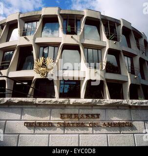 Ambassade des États-Unis d'Amérique, Dublin, Dublin, Irlande Banque D'Images