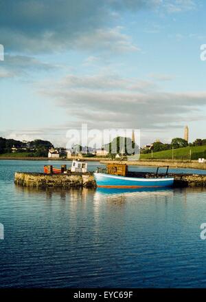 Killala, comté de Mayo, Irlande, port et la ville Banque D'Images