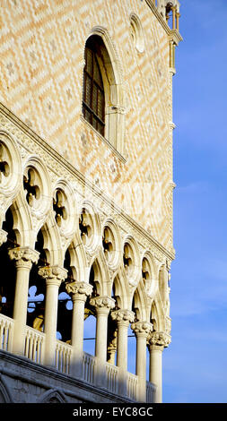 Plus de détails et d'ornements d'architecture de Venise, Italie Banque D'Images