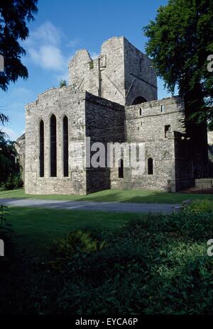 L'Abbaye de Boyle, Co Roscommon, Irlande ; 13ème siècle l'abbaye cistercienne Banque D'Images