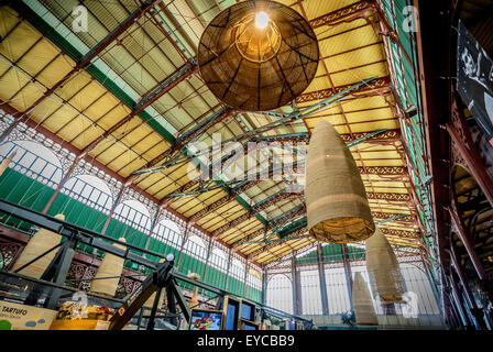 Mercato Centrale marché couvert. Florence, Italie. Banque D'Images