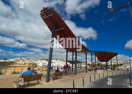 Albufeira, Praia Dos Pescadores, view point, Algarve, Portugal, Europe. Banque D'Images