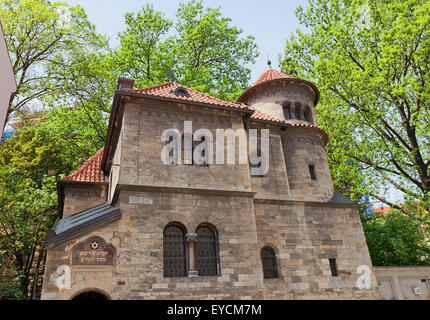 Salle de cérémonie Ancien (vers 1912, l'architecte J. Gerstl) de Klausen Synagogue dans le quartier juif de Prague. Site de l'UNESCO Banque D'Images