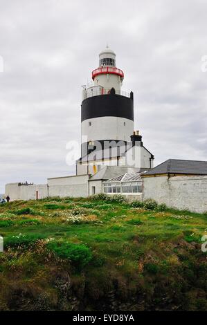 Hook Head, situé sur la péninsule de Hook, comté de Wexford, Irlande. Banque D'Images