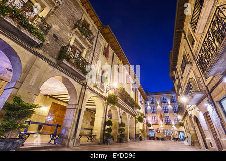 Hôtel de ville de Laguardia. Route des vins de la Rioja Alavesa. L'Alava. Pays Basque. Espagne Banque D'Images