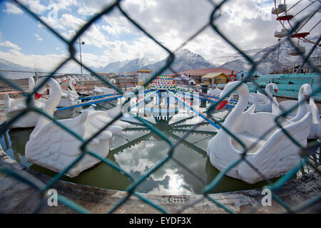 Pank Resort à l'extérieur de la ville de Rawandouz, Kurdistan irakien, l'Irak Banque D'Images